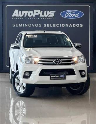 TOYOTA HILUX 2.8 SRV 4X4 CD 16V DIESEL 4P AUTOMÁTICO TOYOTA HILUX 2.8 SRV 4X4 CD 16V DIESEL 4P AUTOMÁTICO